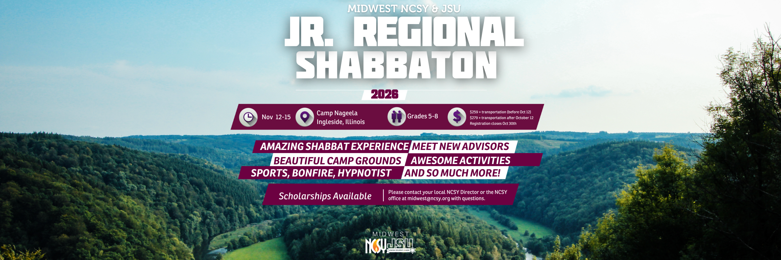 Junior Fall Regional Shabbaton